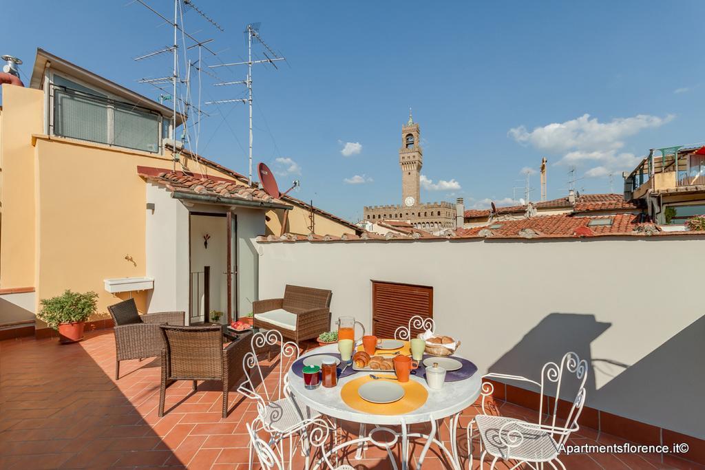 Apartments Florence - Santa Maria Balcony 외부 사진